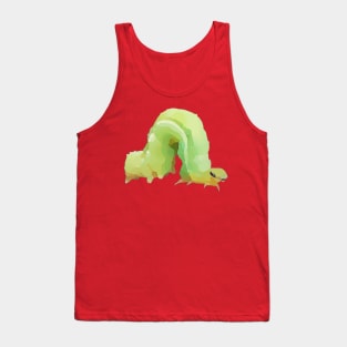 Inchworm Caterpillar Green Tank Top